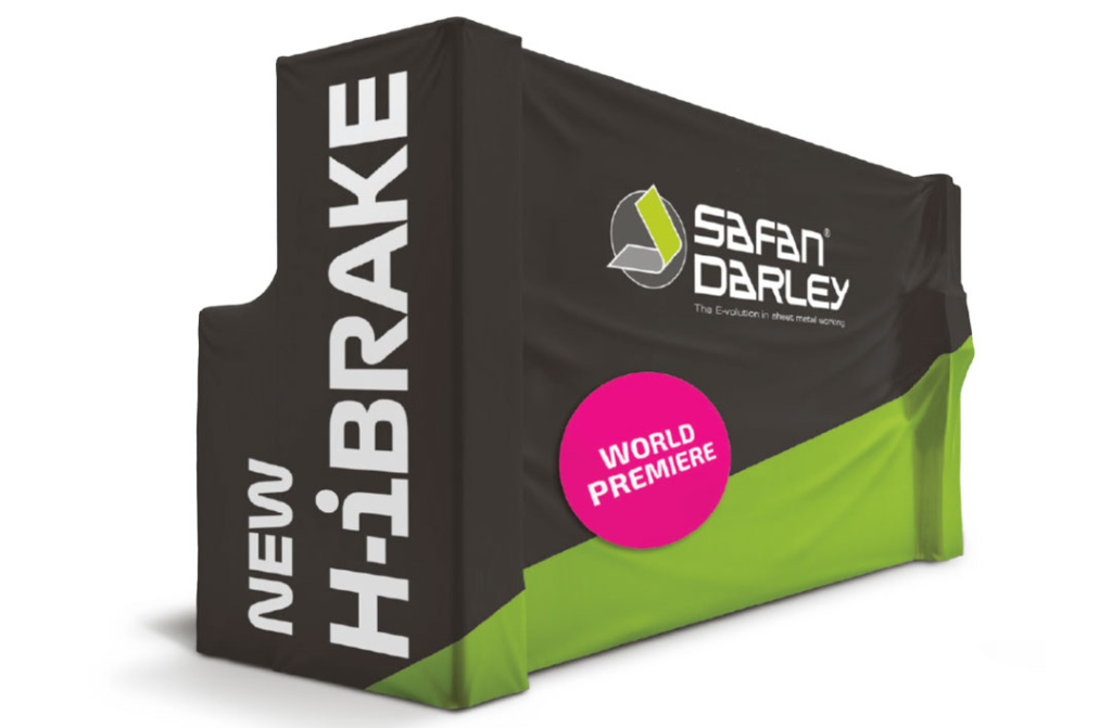 SafanDarley onthult de nieuwe en innovatieve H-iBrake kantbankserie als wereldprimeur op de Blechexpo