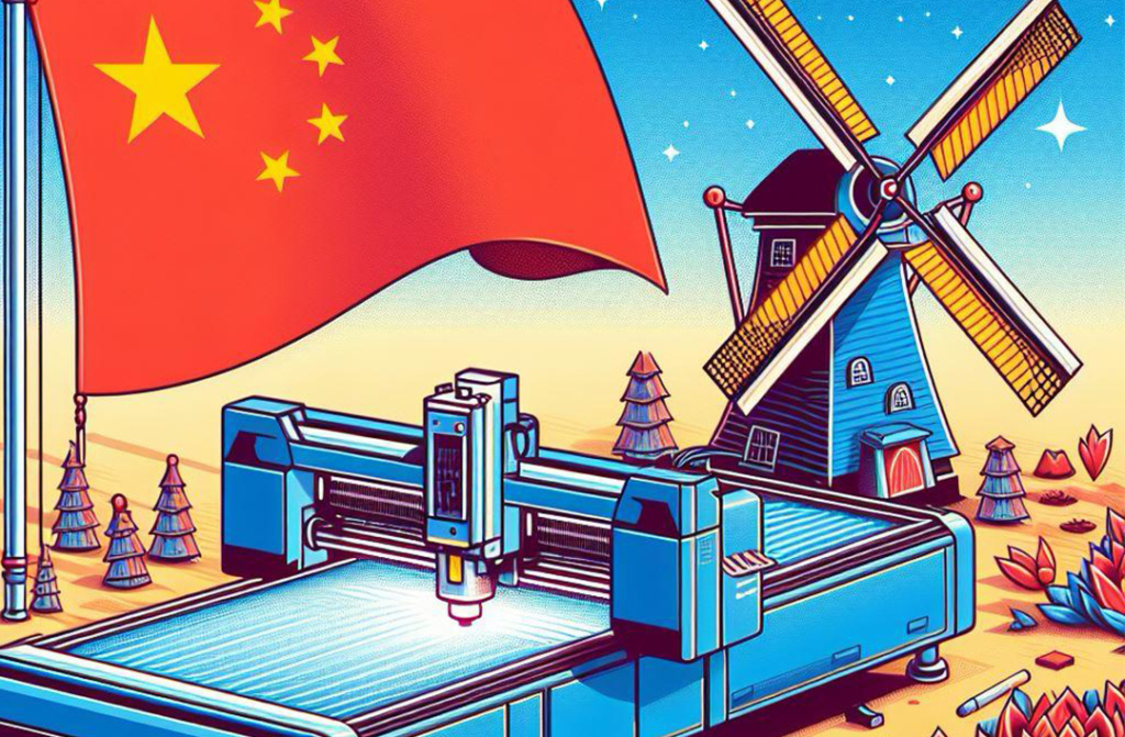 Vooral lasers van Chinese machinefabrikanten zijn in opmars op de Nederlandse markt voor plaatbewerkingsmachines.
