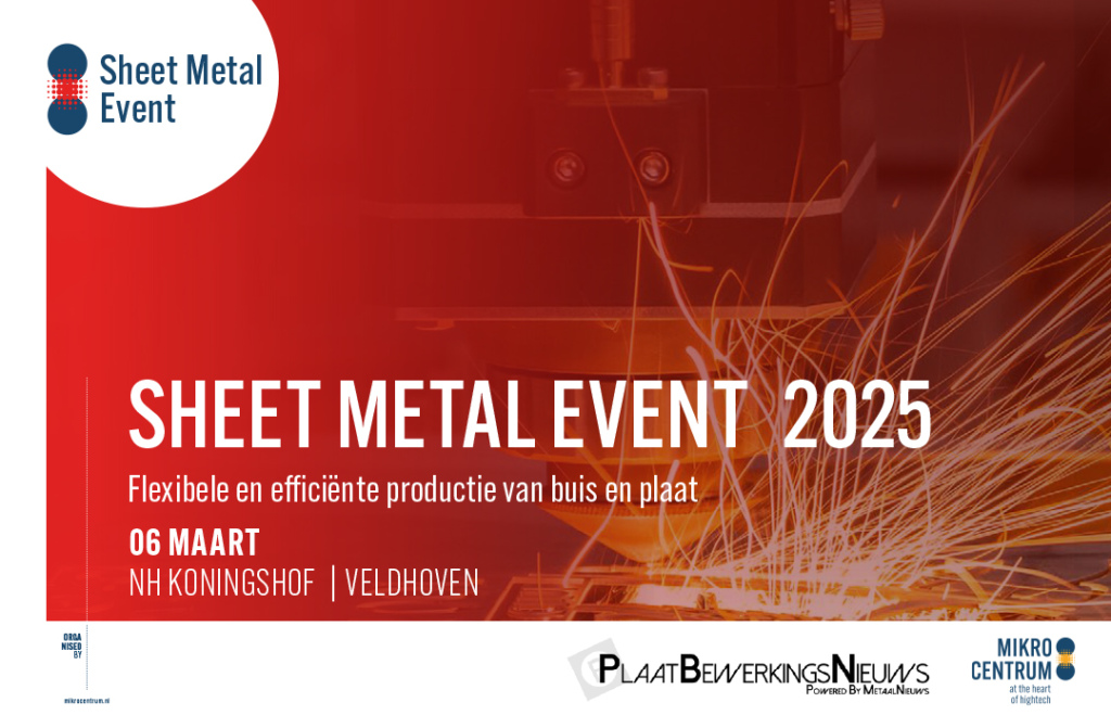 Sheet Metal Event is interessant voor iedere plaatbewerker en -verwerker die het productieproces efficiënter en effectiever wil maken.