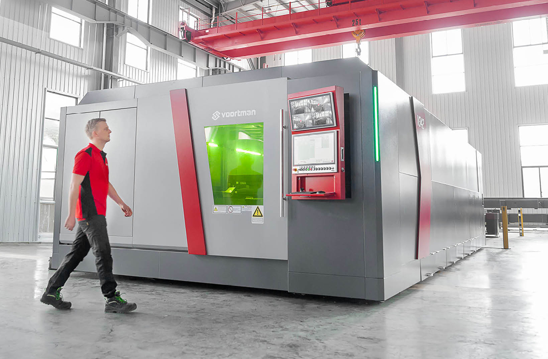 De V342 Baseline is een instapmodel fiberlaser voor plaatbewerking.