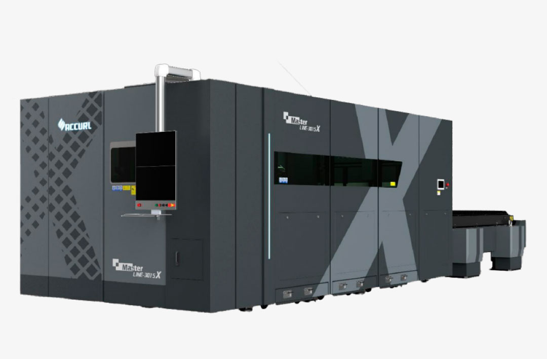 De MasterLINE X is het topmodel dat ultra high-speed lasersnijden mogelijk maakt.